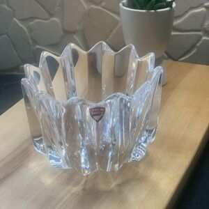 ORREFORS | Fleur Crystal Bowl | Designed by Jan Johansson